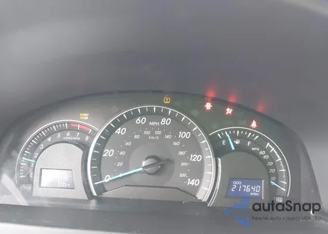 2013 Toyota Camry Le z USA, uszkodzony, nr VIN 4T4BF1FK7DR278724